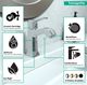 Hansgrohe Metris C Chrome 1.2 GPM Single-Hole Faucet with Pop-Up Drain-2