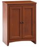 Whittier Wood® Furniture Customizable McKenzie 30" Wide Alder Cabinet and Hutch-2