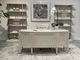 Riverside Furniture Maisie Champagne Executive Desk-1