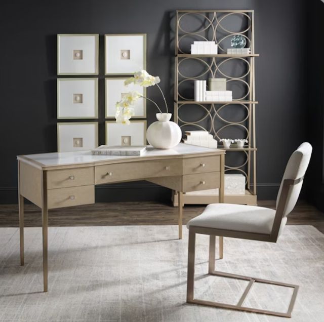Hooker® Furniture Melange Limestone Flourish Etagere-1
