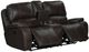 New Classic® Home Brookings Charcoal Manual Reclining Console Loveseat-3