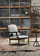 Currey & Company Finstock Pyrite Bronze/Polished Concrete Floor Lamp-1