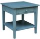 John Thomas Furniture® Destinations Spencer Ocean Blue End Table-0
