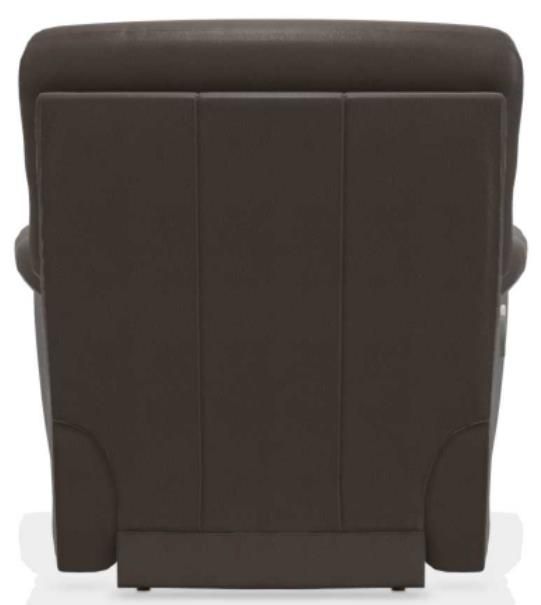 La-Z-Boy® James Walnut Leather Power Rocking Recliner with Headrest and Lumbar-3