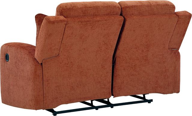 Signature Design by Ashley® Danum Spice Manual Reclining Loveseat-2