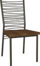 Amisco Customizable Crescent Dining Side Chair-0