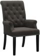 Coaster® Alana Brown Upholstered Tufted Side Chair-0