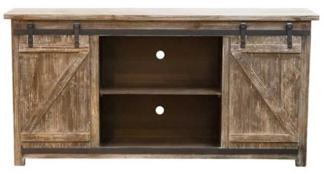 American Wholesale Furniture Barnwood 60" TV Console-1