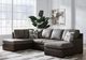 Signature Design by Ashley® Baltic-Park 2-Piece Fossil U-Shape Sectional with Chaise-1