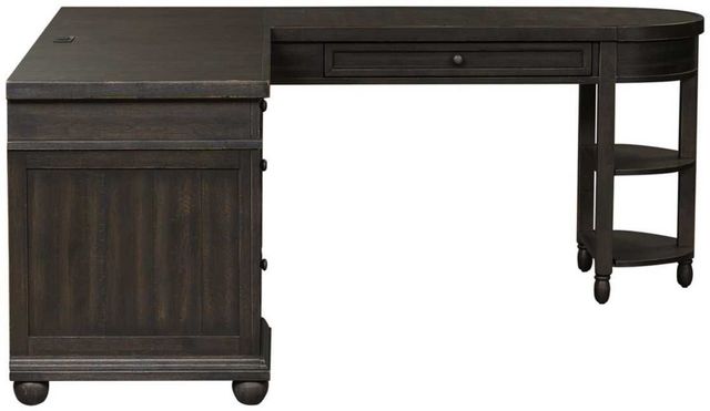 Liberty Furniture Harvest Home 4-Piece Chalkboard Optional L-Shaped Office Desk Set-2