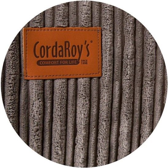 CordaRoy's® Gray Terry Corduroy Full Bean Bag Cover-0