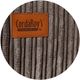CordaRoy's® Gray Terry Corduroy Full Bean Bag Cover-0
