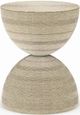 A.R.T. Furniture® Cotiere Linen Round End Table-0