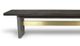 VIG Furniture Modrest June Dark Gray/Walnut Dining Bench-1