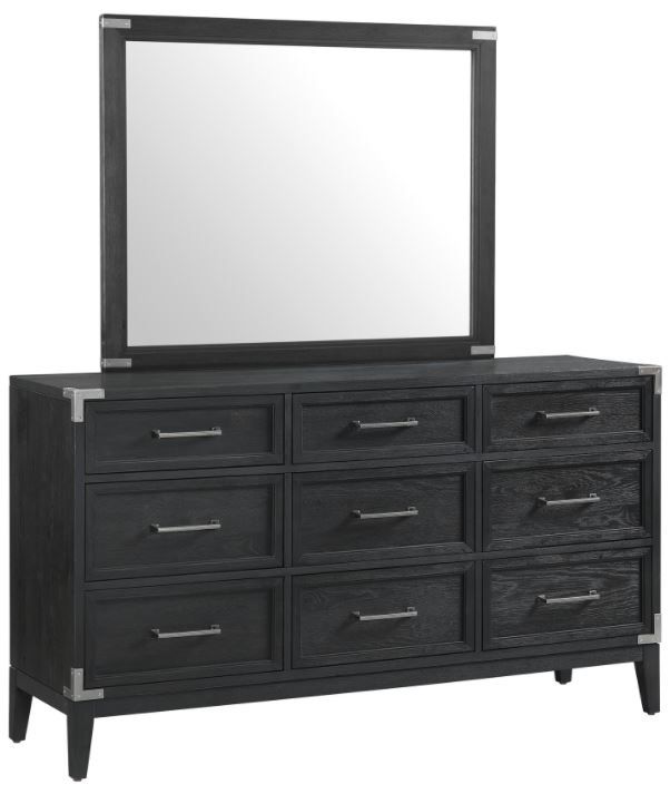 Intercon Laguna Weathered Steel Mirror-2