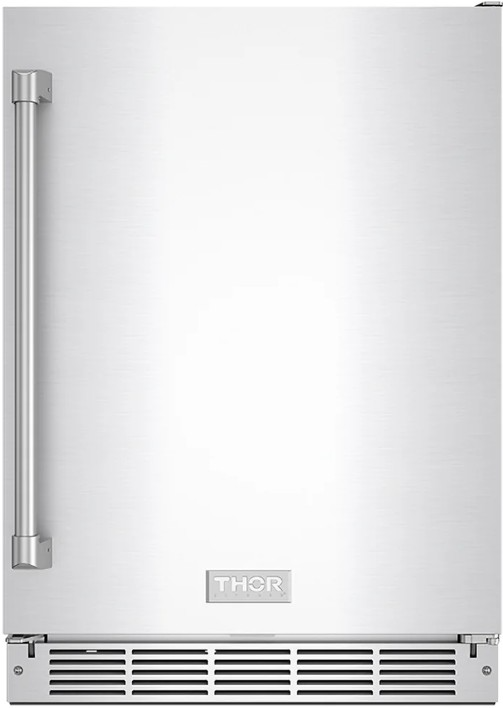 Thor Kitchen Gordon Ramsay Collection 24” 5 Cu. Ft. Stainless Steel Built-In Undercounter Outdoor Beverage Cooler
