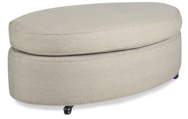 Parker Southern Eureka Light Grey Ottoman-0