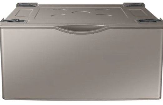 Samsung 27" Champagne Laundry Pedestal-1