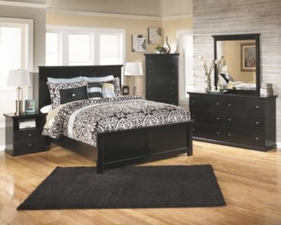 Signature Design by Ashley® Maribel Black Nightstand-2