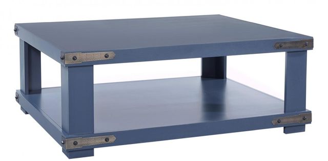 aspenhome® Sawyer Malta Blue Cocktail Table-0