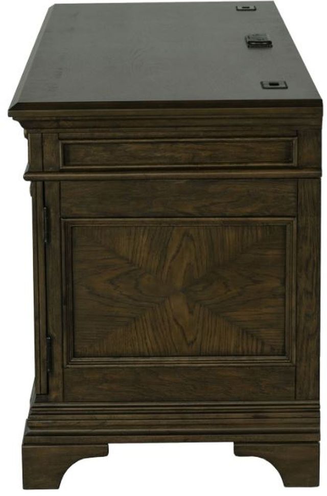 Coaster® Hartshill Burnished Oak Credenza with Power Outlet-3