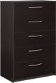 Signature Design by Ashley® Finch 5-Piece Black Queen Panel Platform Bed Set-3