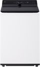 LG Alpine White Top Load Washer & Electric Dryer Laundry Pair-1