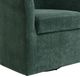 Elements International Torrance Emerald Swivel Chair-4