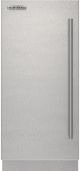 Sub-Zero Stainless Steel Solid Door Panel - Tubular Handle, Left Hinge-0