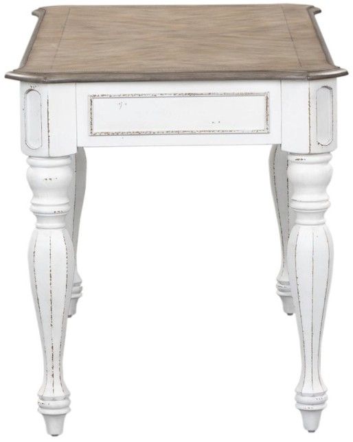 Liberty Furniture Magnolia Manor Weathered Bark Lift Top Writing Desk-3