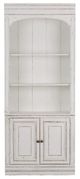 Liberty Furniture Magnolia Manor Antique White Bunching Bookcase-2