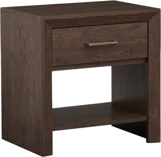 Magnussen Home® Llewellyn Columbian Walnut Open Nightstand-0