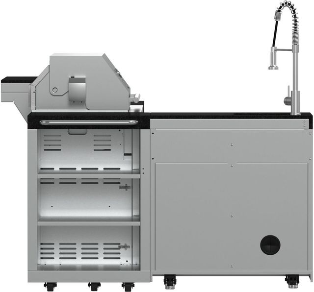 FORNO® Bulnes Series Alta Qualita Black Outdoor Kitchen Kits-4
