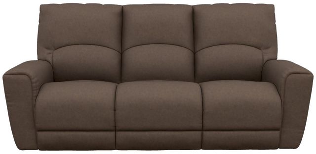 La-Z-Boy® Cassian Mocha Power Reclining Sofa with Headrest-1