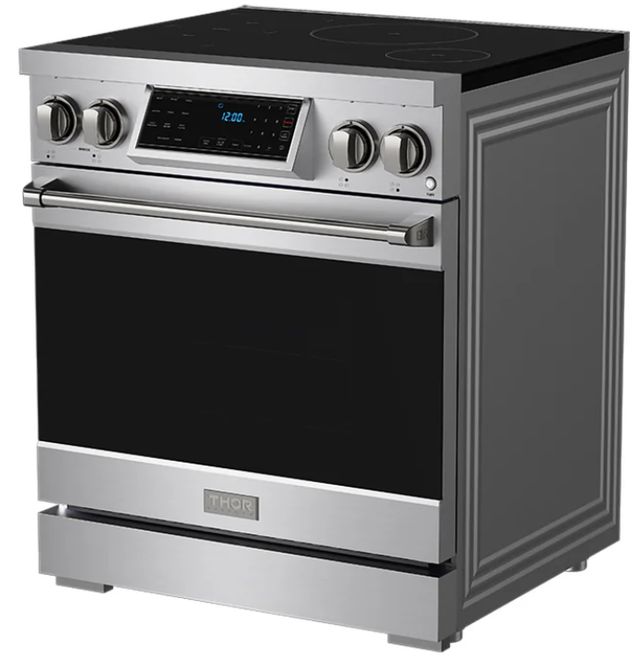 Thor Kitchen® Gordon Ramsay Collection 30" Stainless Steel Pro Style Induction Range with Tilt Panel Touch Control-2
