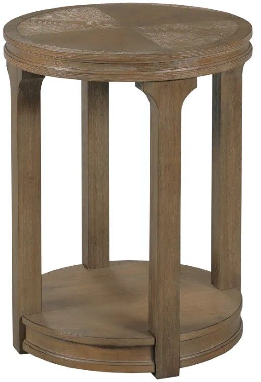 Hammary® Marsham-Hamilton Brown Round Chairside Table-0