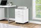 Monarch Specialties Inc. White Filing Cabinet-2