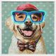 Stylecraft LED Neon Puppy Blue Wall Art-2
