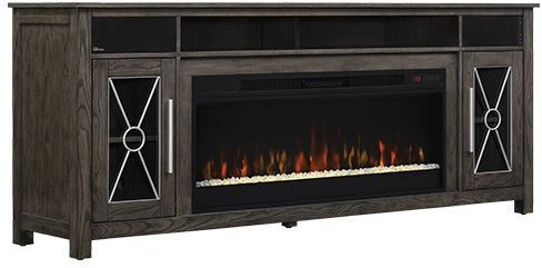 ClassicFlame® Heathrow Tifton Oak TV Stand-0