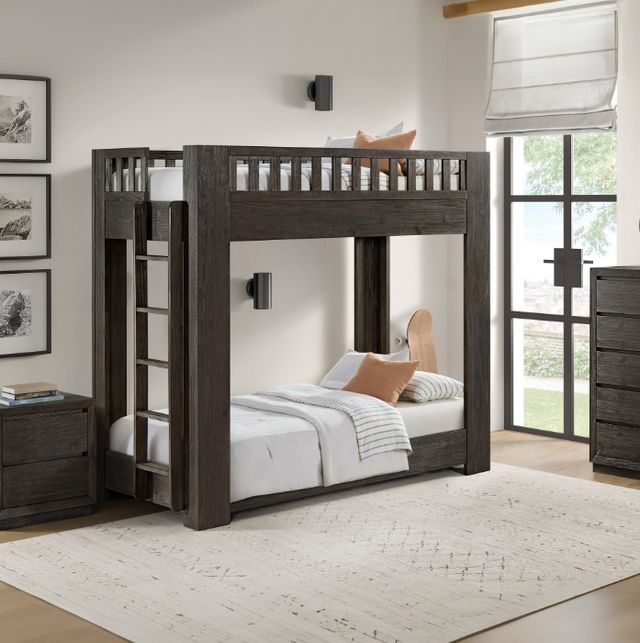 Westwood Design Bello Cocoa Youth Twin Over Twin Bunk Bed-1