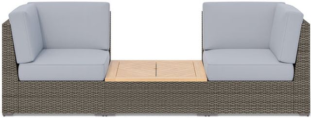 homestyles® Boca Raton 3-Piece Brown Outdoor Chair Pair and Coffee Table-0