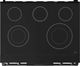 Thor Kitchen® Gordon Ramsay Series 36" Matte Black Pro Style Electric Range-1