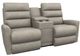 La-Z-Boy® Liam Pebble Power Wall Reclining Loveseat with Console, Headrest, and Lumbar-0