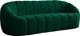 Meridian Furniture Elijah Green Velvet Sofa-1