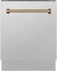 ZLINE Autograph Edition 24" Satin Stainless Steel Built In Dishwasher-0