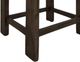 International Furniture Direct Balam Brown/Stained Dark 24'' Stool-3