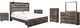 Signature Design by Ashley® Drystan 6-Piece Multi King Panel Bed Set-0