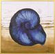 Stylecraft Coastal Blue IV Brown/Blue/Gold Wall Art-1