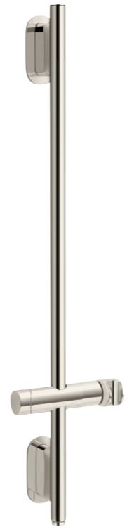 KOHLER® Statement® Vibrant Polished Nickel 32" Deluxe Slide Bar with Integrated Water Supply-0