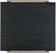 Hooker® Furniture Chapman Charred Black Shou Sugi Ban End Table with Pewter Frame-2